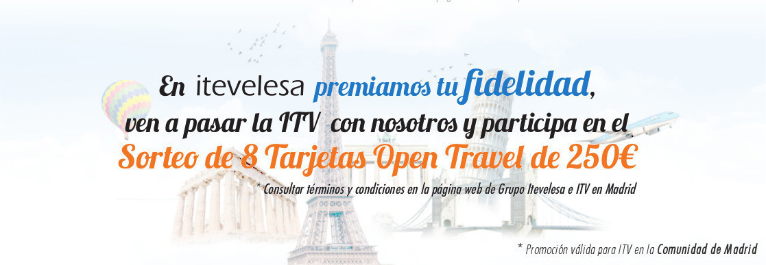 Grupo Itevelesa anuncia los 8 ganadores del sorteo de las Tarjetas Open Travel de 250 â‚¬